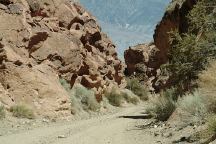 Chidago Canyon Road through Red Rock Canyon