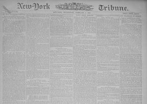 New York Tribune 1882