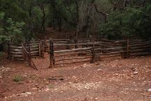 Horse Corrals at Granville Campground