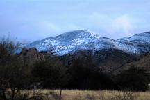 Snow at Cochise Stronghold