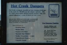 Hot Creek Dangers