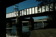 Three Bridges over the Deschutes River