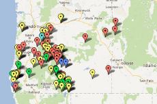 Google Custom Map Free Oregon Campgrounds