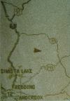 GPS Map of Iron Canyon Reservoir