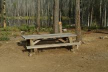 Picnic Table at Round Lake Campground