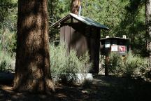 Outhouse at Jackson Creek Campground