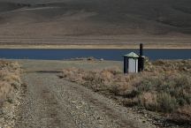 Vaulted Toilet at Mann Lake