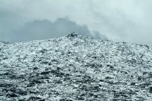 Snow covered Lava Fields