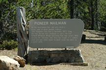 Pioneer Mailman Historic Sign
