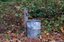Garbage Cans at South Fork Hoh Campground