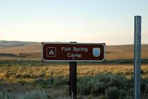 Fish Spring Creek Campground Sign