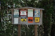 Squaw Lake Information Sign