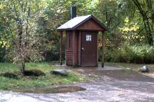 Outhouse at Rocky Bend Campground