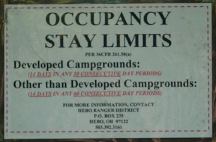 Occupancy Stay Limits
