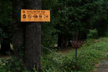 Sign at Vincent Creek Campground