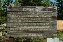 Eureka Diggings Information Sign