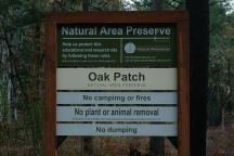 Oak Patch Natural Area Preserve