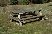 Picnic Table at 29 Pines Campground