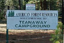Sign at Teanaway Campground