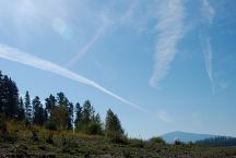 Chemtrail photos from Wickiup Reservoir