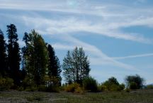 Chemtrail photos from Wickiup Reservoir