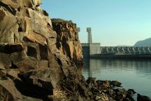 Lock at John Day Dam